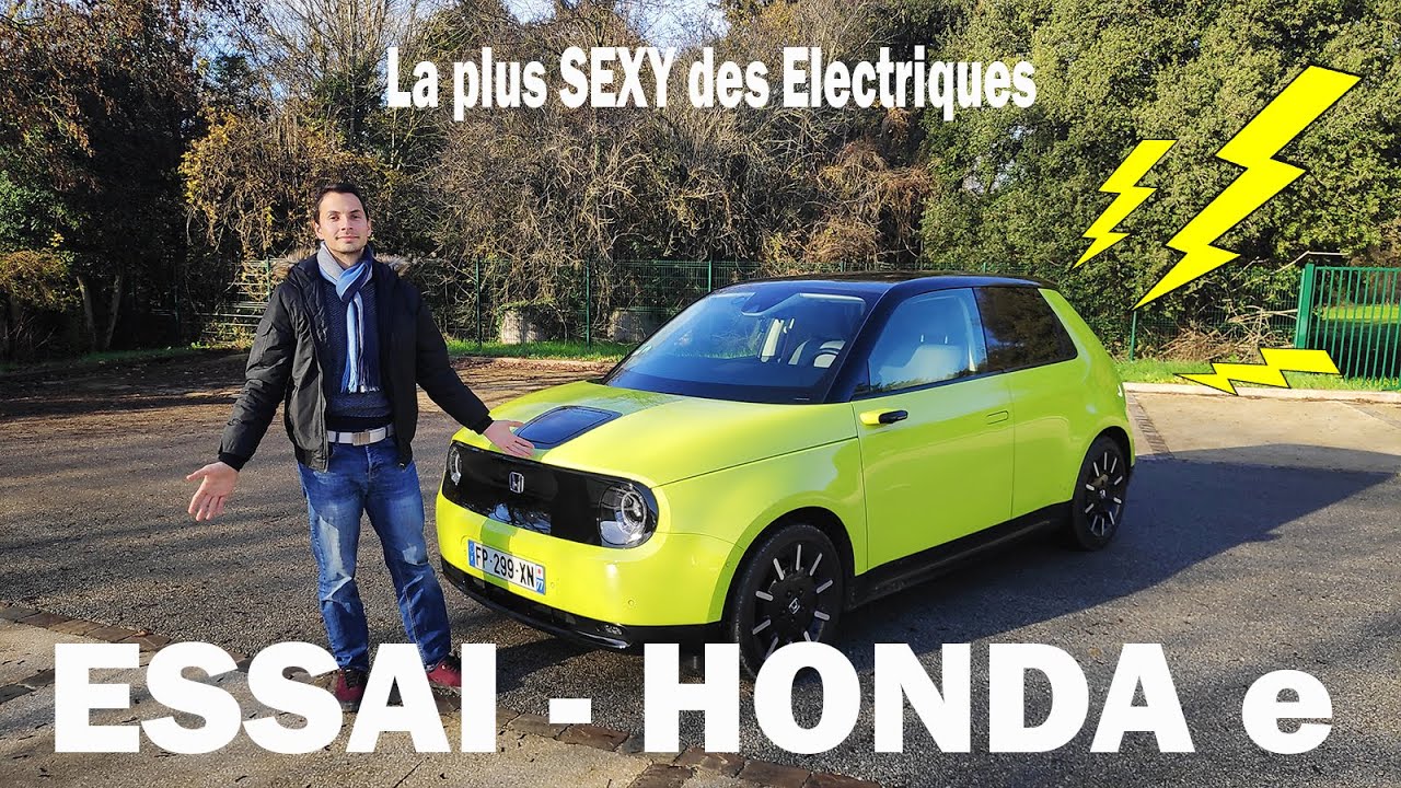 HONDA e - L'ELECTRIQUE DU FUTUR - ESSAI COMPLET et Détaillé