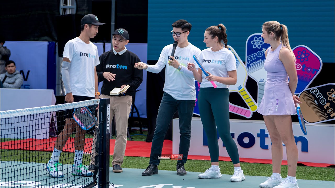 Quang Duong - Angie và Alex PPA Pickleball Bo De, Ha Noi - Viet Nam
