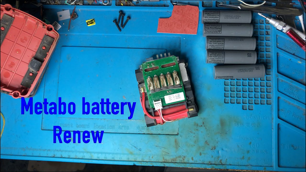 Metabo battery repair