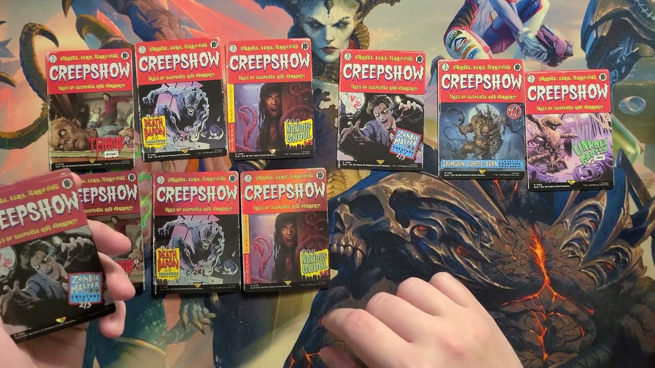 Magic the Gathering: Creepshow Secret Lair Unboxing