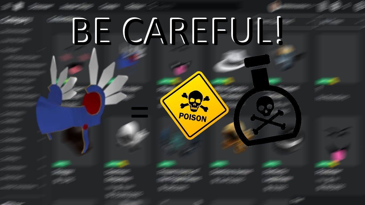 BEGGINER GUIDE ABOUT POISONED ITEMS AND HOW THEY CAN GET UR ACC BANNED! (2021)
