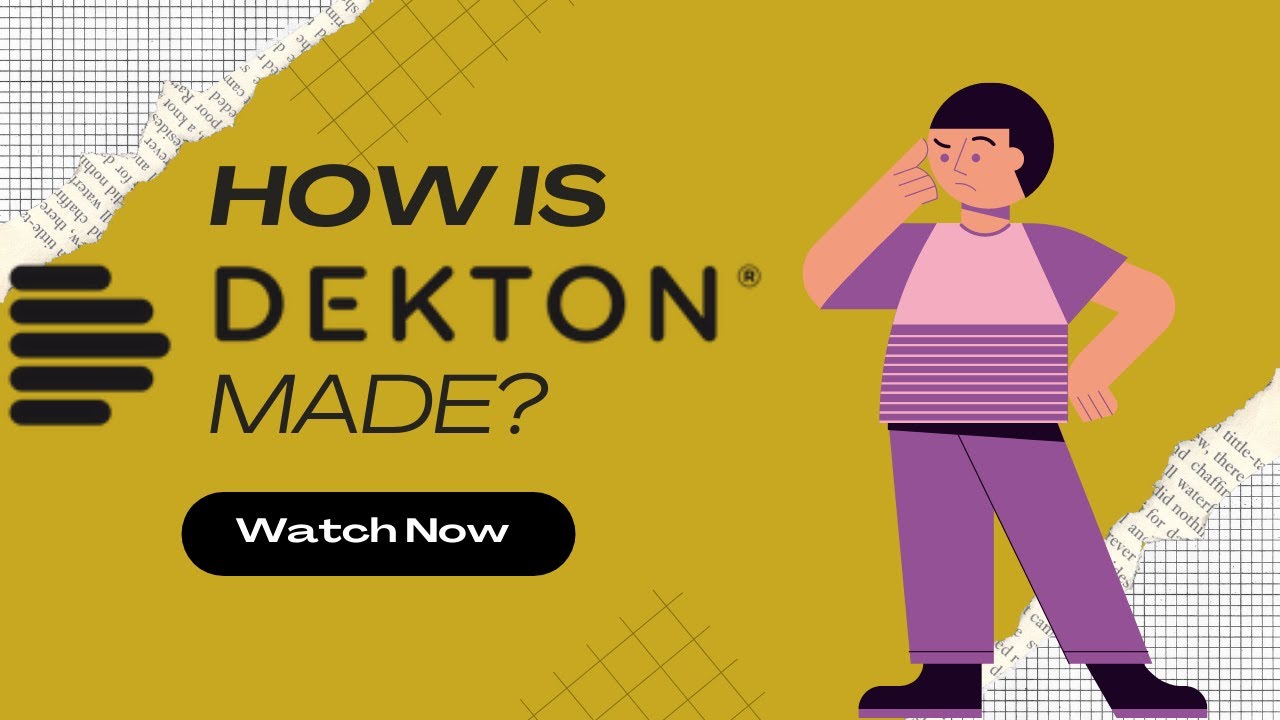 How Is Dekton Made? -Extraordinary Ultra Compact Sintered Stone Making