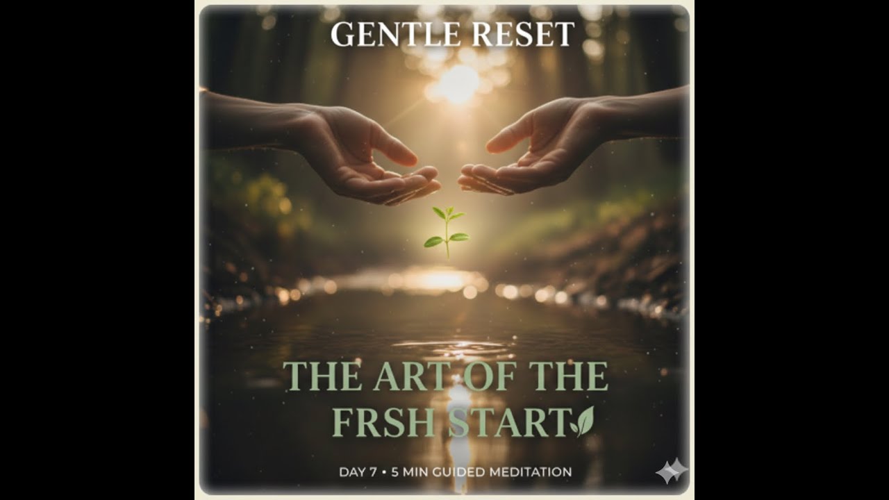The Secret to Starting Over | Day 7: Gentle Reset (5 Minute Finale)