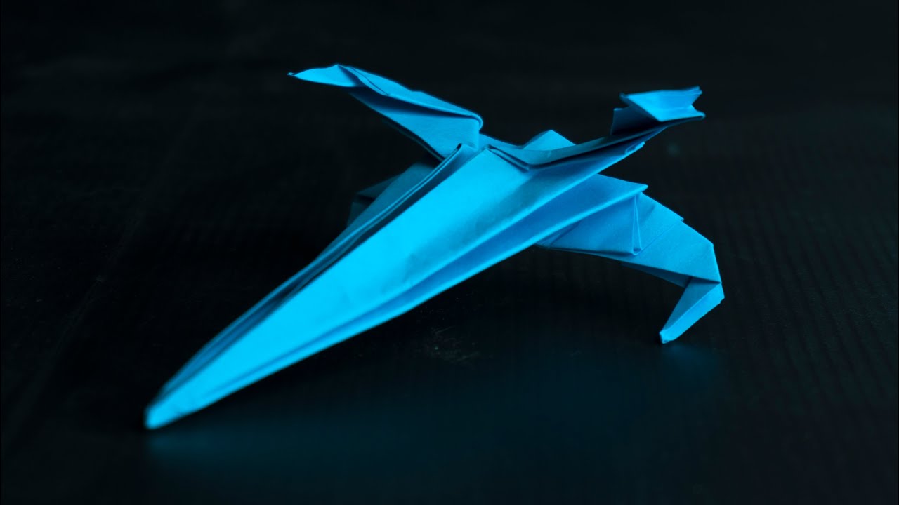 How to Make an Easy Origami X-Wing | Star Wars
