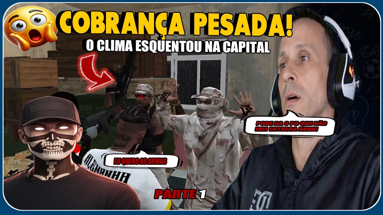 TRETA? Viper cobra Tico sobre as armas na Capital City e o CLIMA ESQUENTOU!