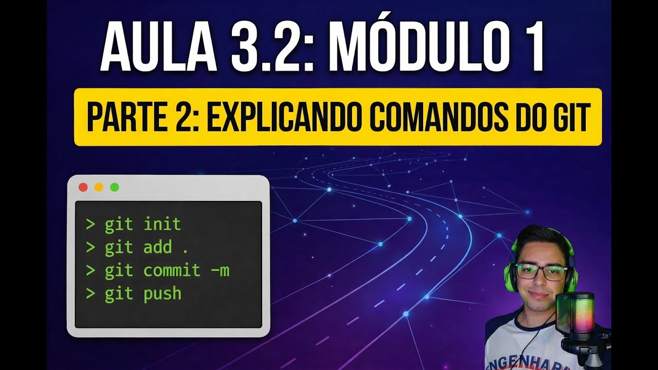 Aula 3.2 - Modulo 1: Explicando comandos git.