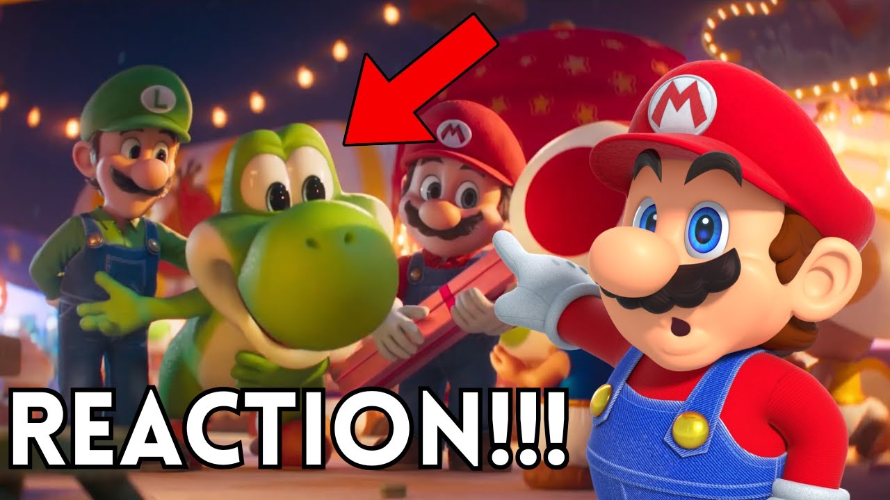 My Reaction To The Secod Trailer For The Super Mario Galaxy Movie!!!