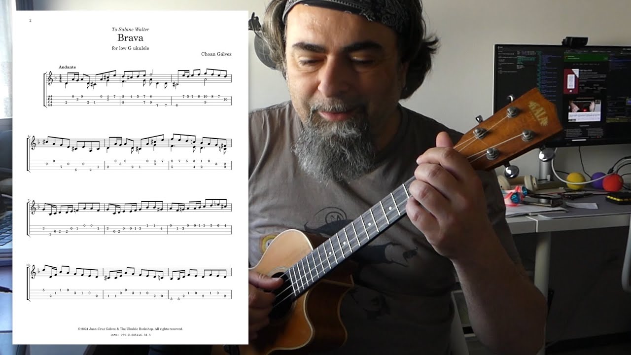 Brava - Choan Gálvez, ukulele