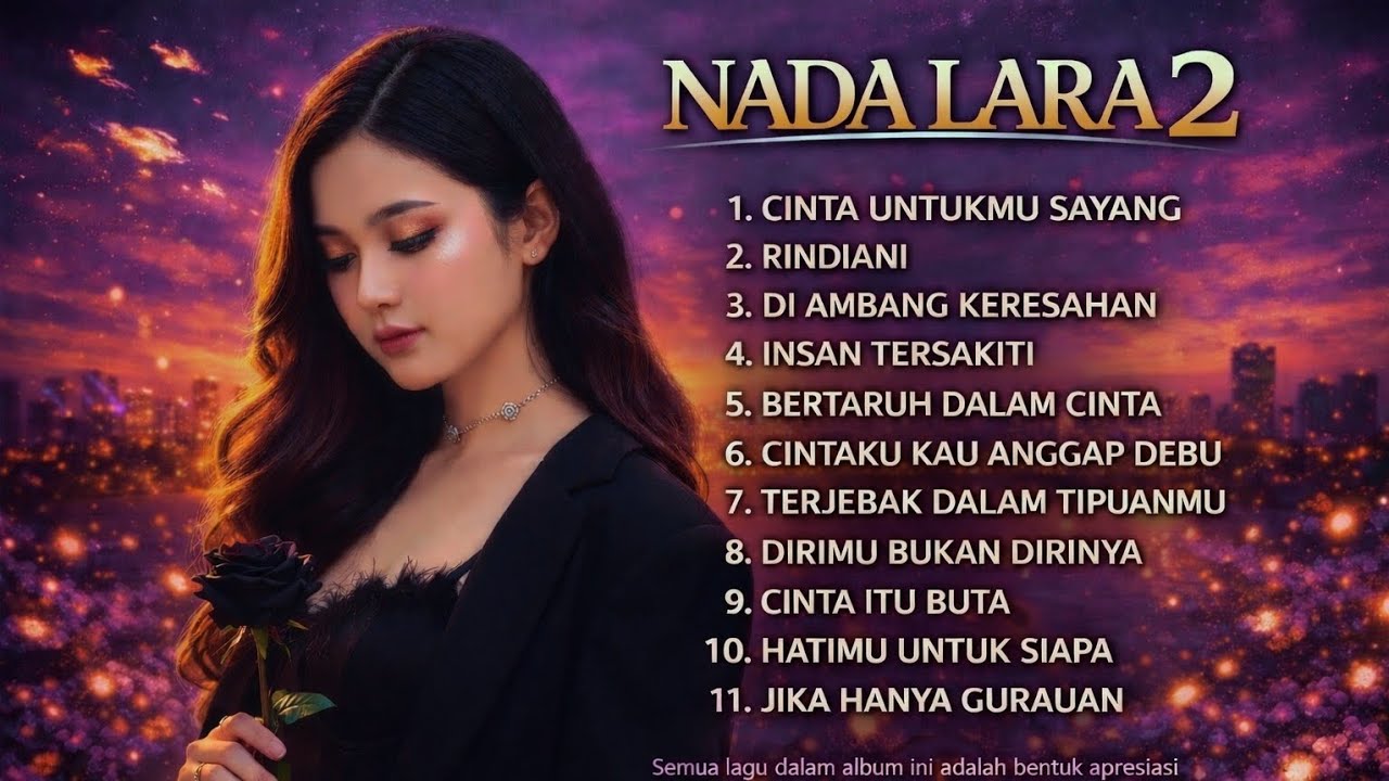 NADA LARA 2_ALBUM Lagu Cover Terbaik SLOWROCK | HQaudio_Ai | Vokal Lembut Penuh Perasaan