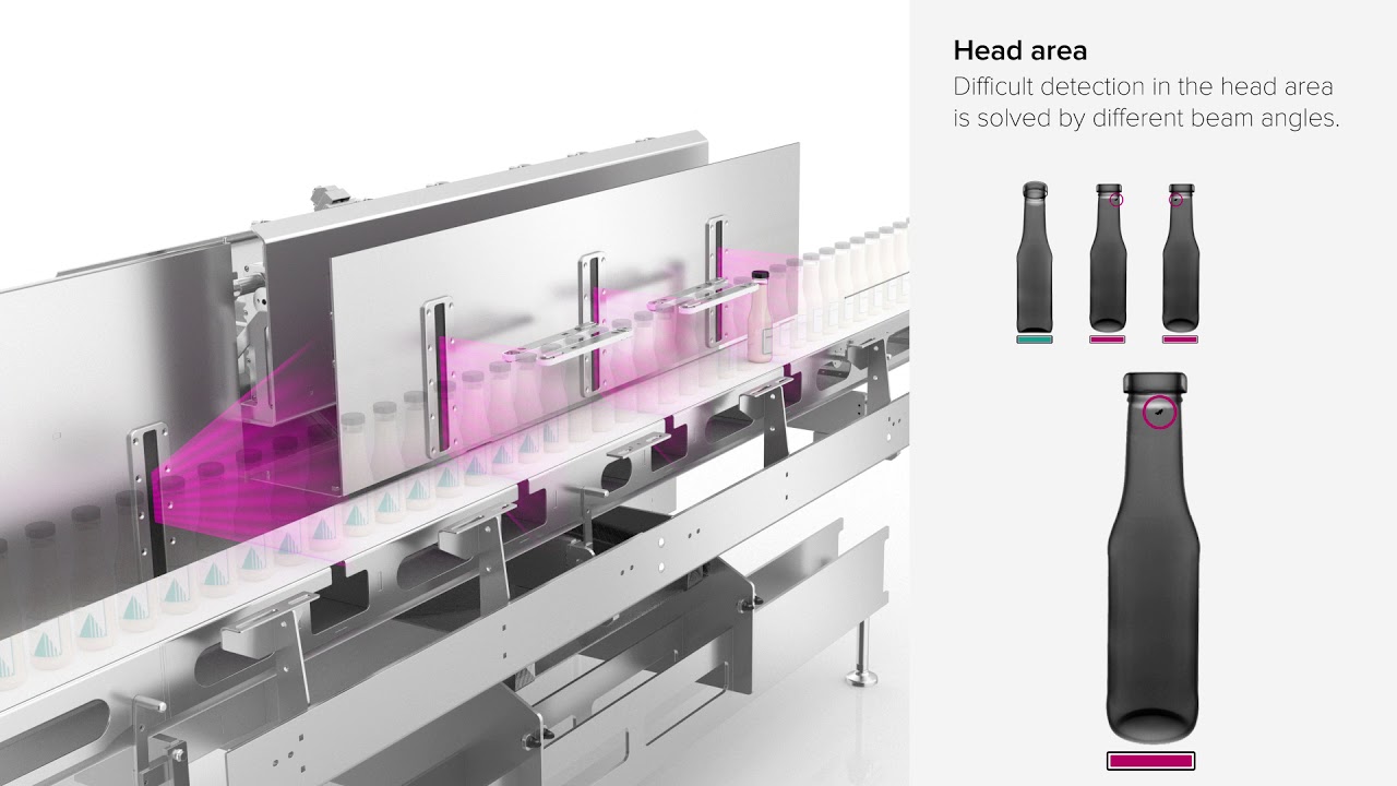 Maximal detection accuracy: 4 X-ray detectors - 3 angular positions
