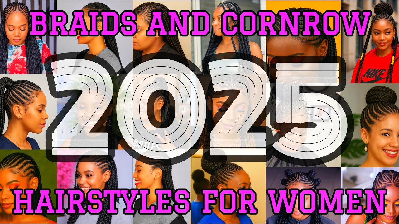 💯 NEW AND TRENDY HAIRSTYLES FOR BLACK WOMEN🔥 | Braids.Twists.Cornrow.2025