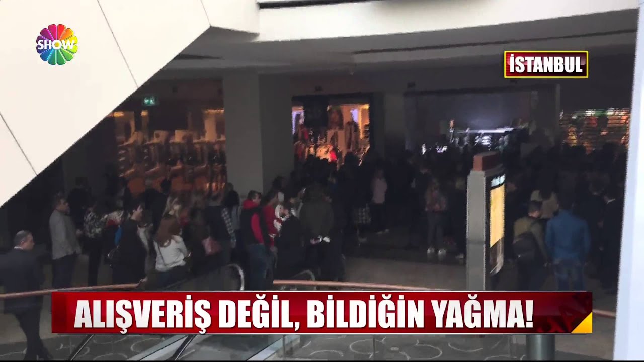 Alışveriş değil bildiğin yağma!