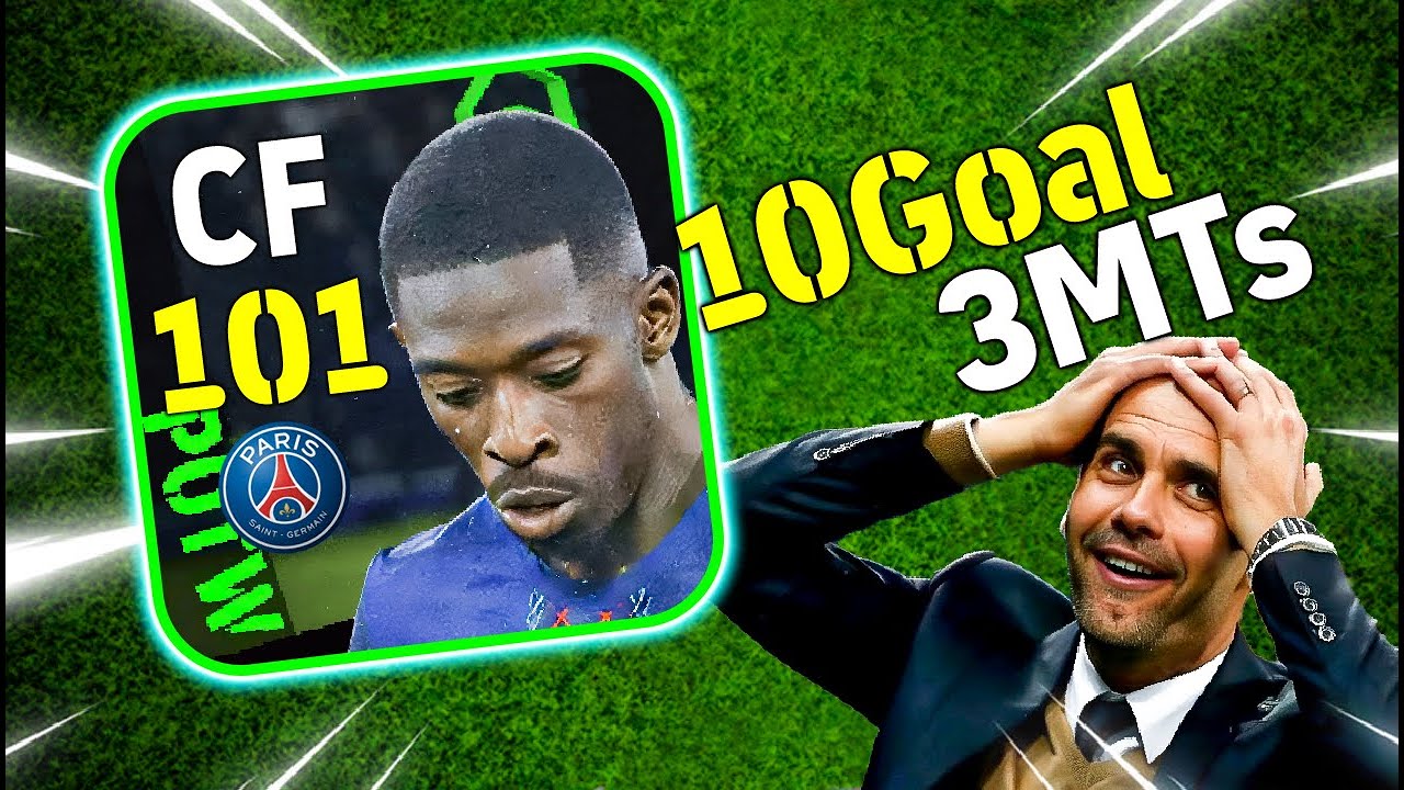 NEW UCL POTW O. Dembélé 101 Rated Card Review – Unstoppable Finishing & Skills! 🚀