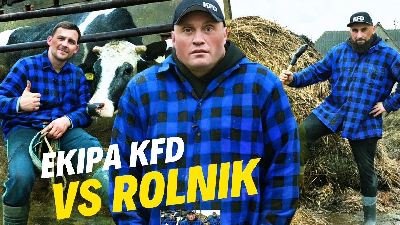CHŁOPI Z KFD VS PRACA NA FARMIE - Radzik zniszczył traktor?