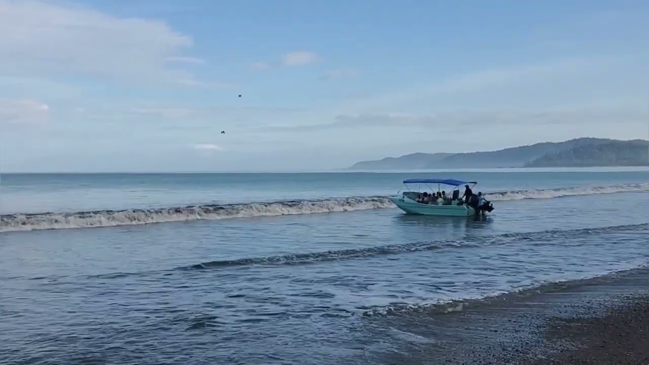 Shore Pick ups in Drake Bay - Most common way to travel here 🥰💚🌴
