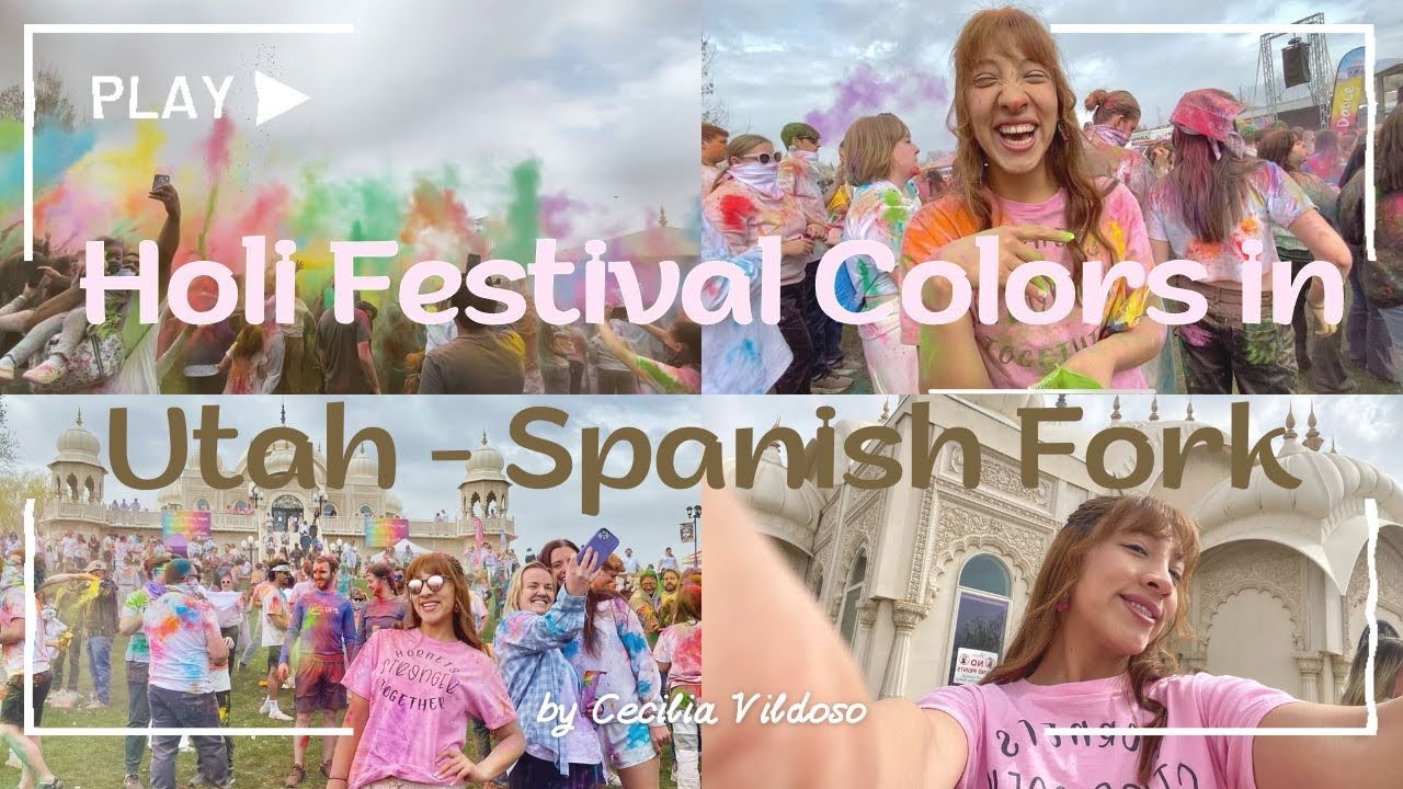 Holi Festival Colors in Utah 2025