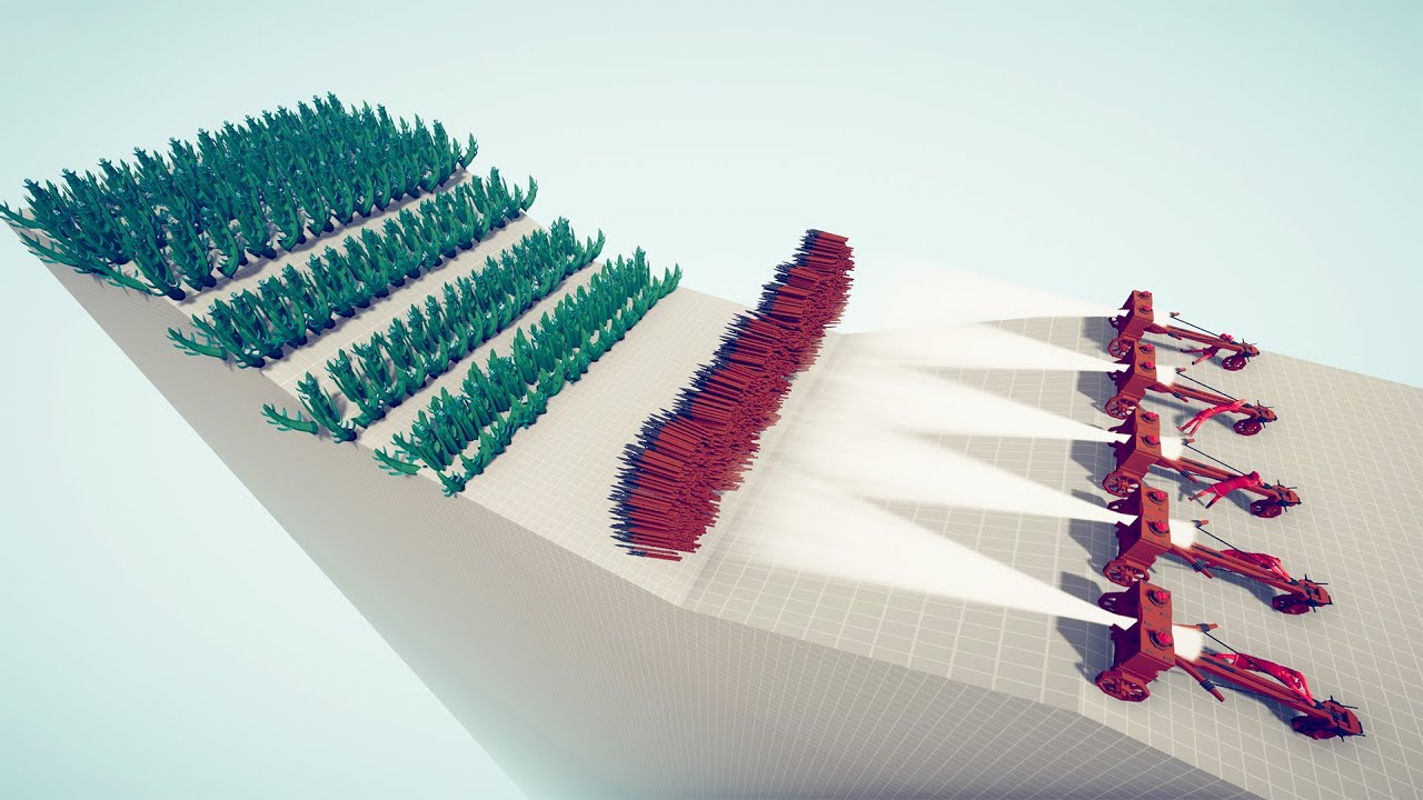 5x BALLISTA GOD vs 100x UNITS - Totally Accurate Battle Simulator TABS