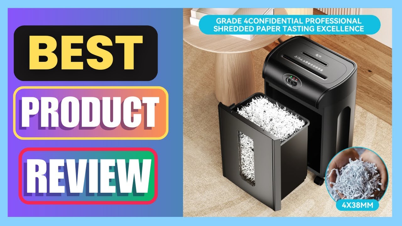 Best 15-Sheet Cross Cut Paper Shredder Review
