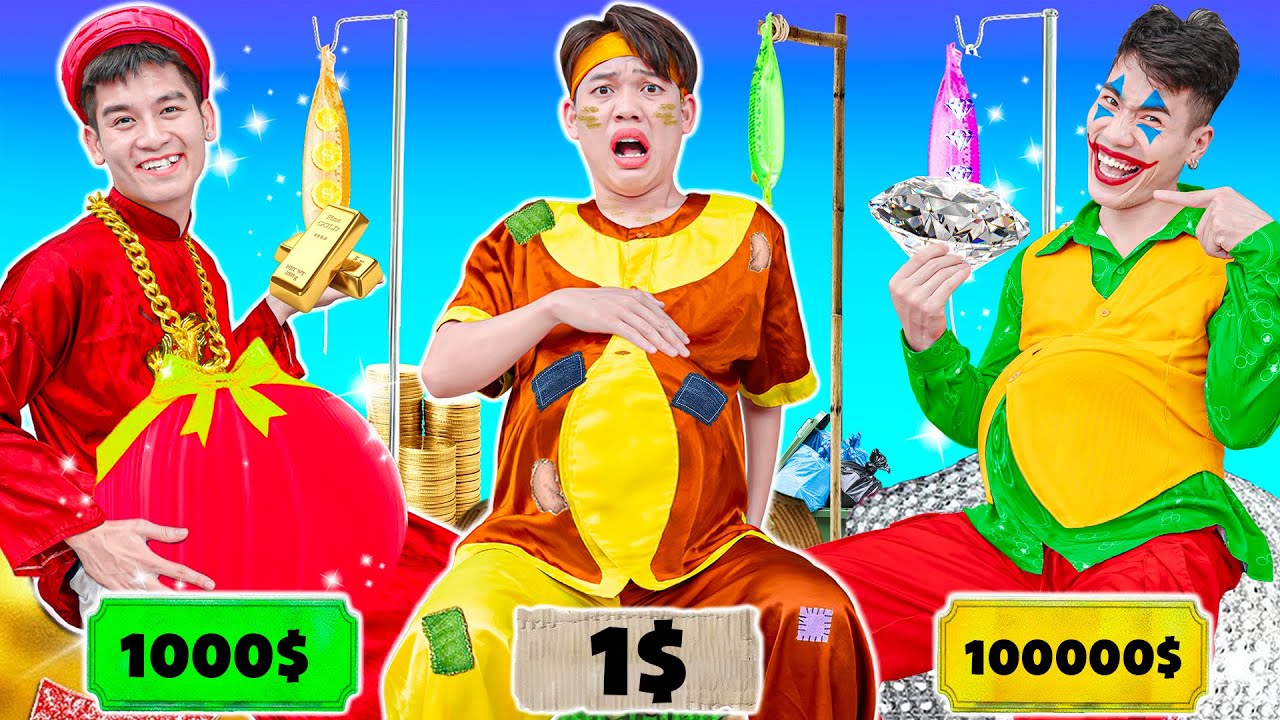 KHI ĐÀN ÔNG MANG BẦU | Bầu Nghèo vs Giàu vs Siêu Giàu Tại Bệnh Viện | Tấm Cám Miu Miu TV