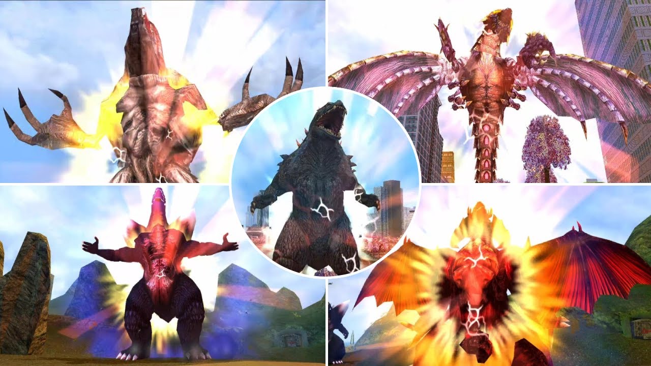 Godzilla: Save The Earth Melee 0.1.6 - All Rage Attacks