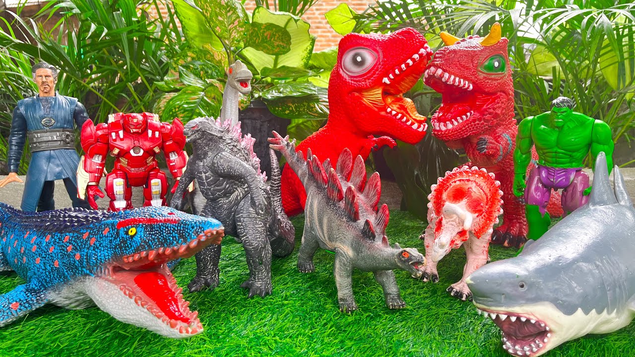 Dinosaurus Jurassic World Dominion: T-rex/ Brachiosaurus/ Skibidi/ Spider-Man/ KingKong/ KingGidorah
