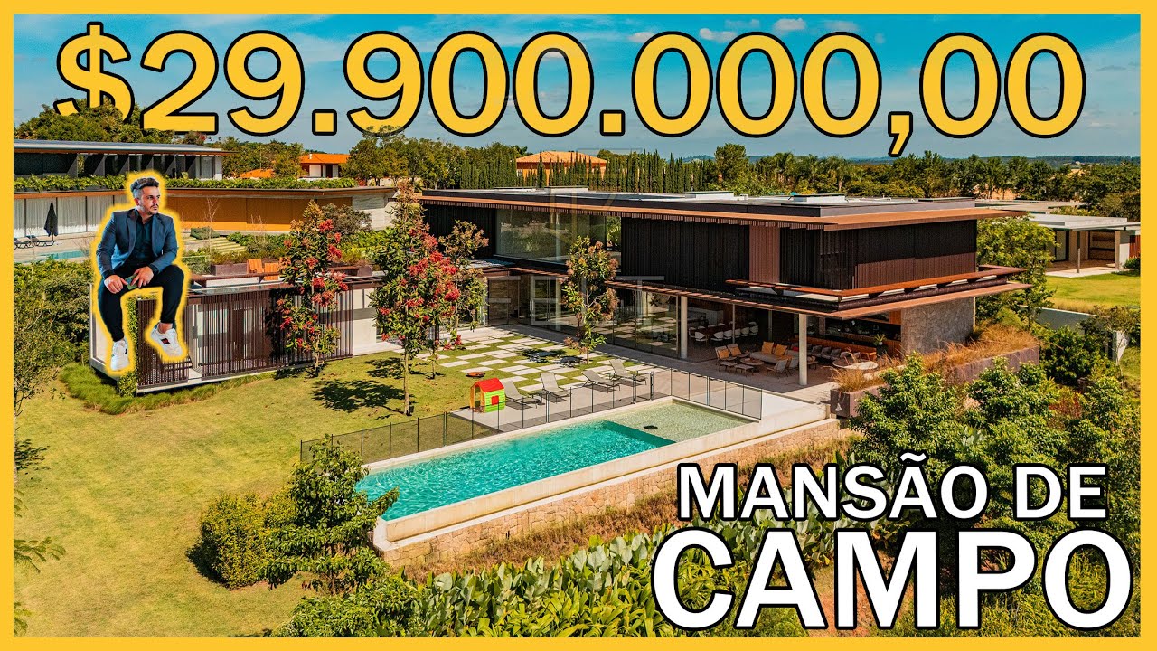 MANSÃO DE R$29.900.000,00 - MAIS DE 3000 METROS DE AREA