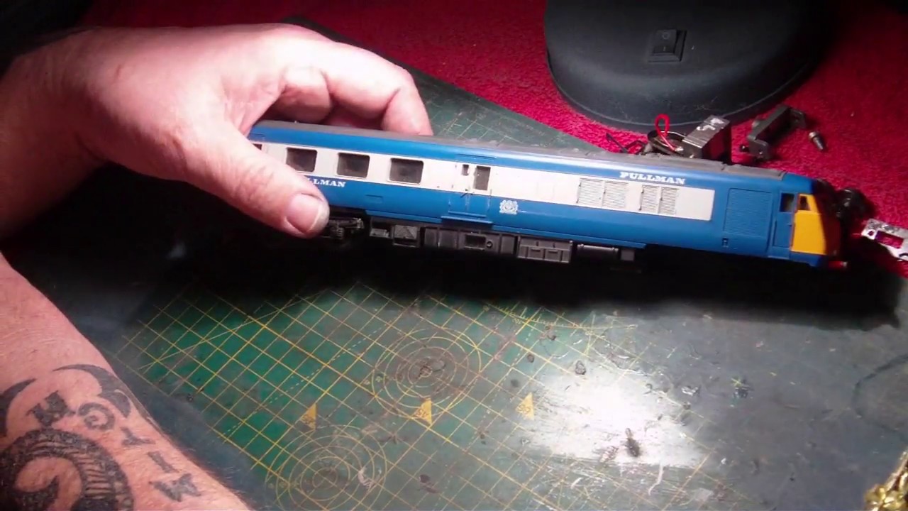 Repairing The Triang Blue Pullman