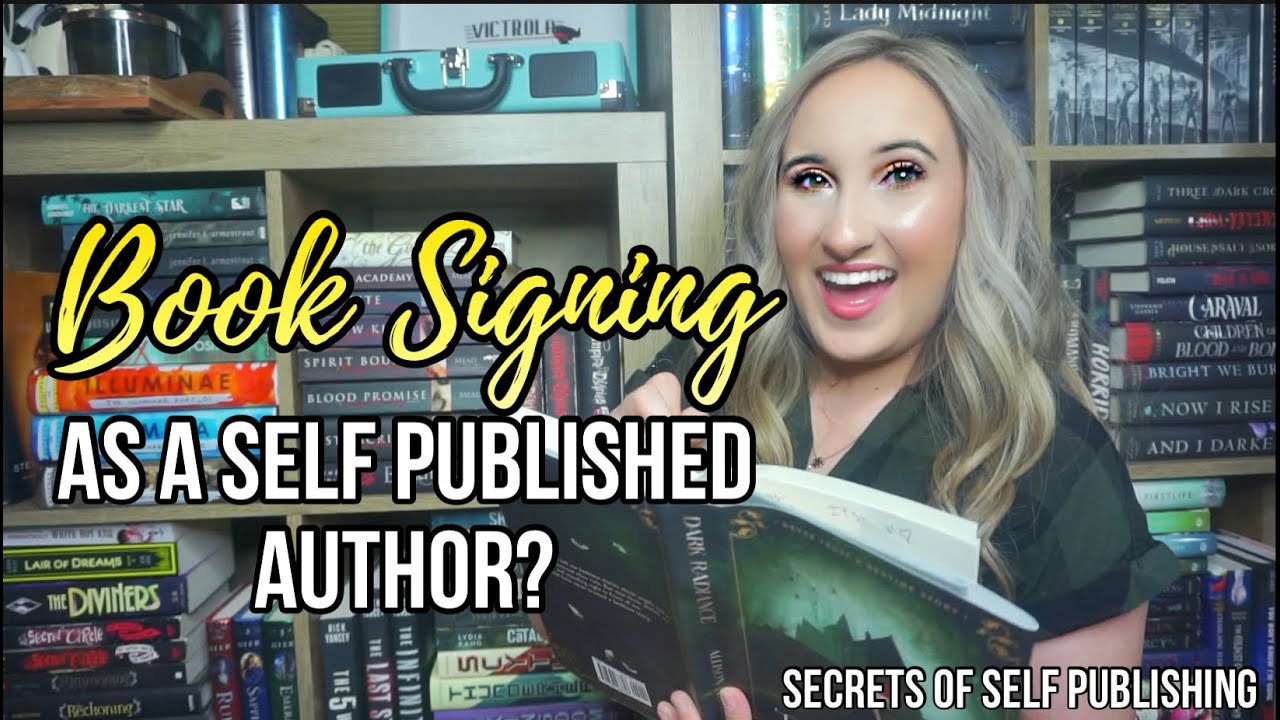 HOW TO SET UP A BOOK SIGNING | Secrets of Self Publishing