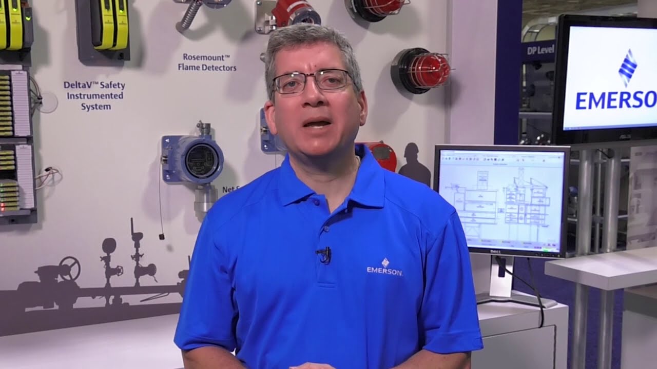 Emerson's Fire & Gas Detection System Monitors Plant's Safety Status