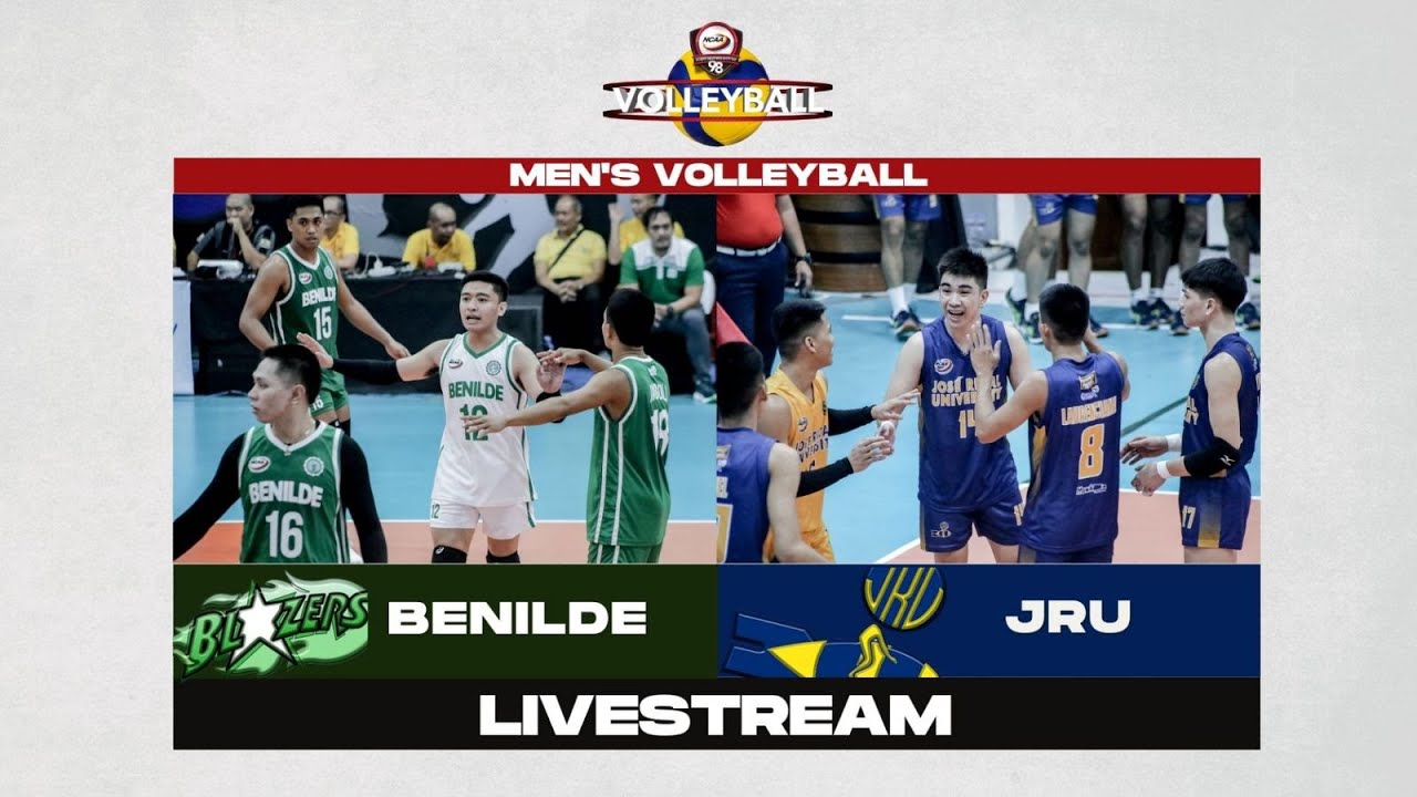 NCAA Season 98 | Benilde vs. JRU (Men's Volleyball) | LIVESTREAM