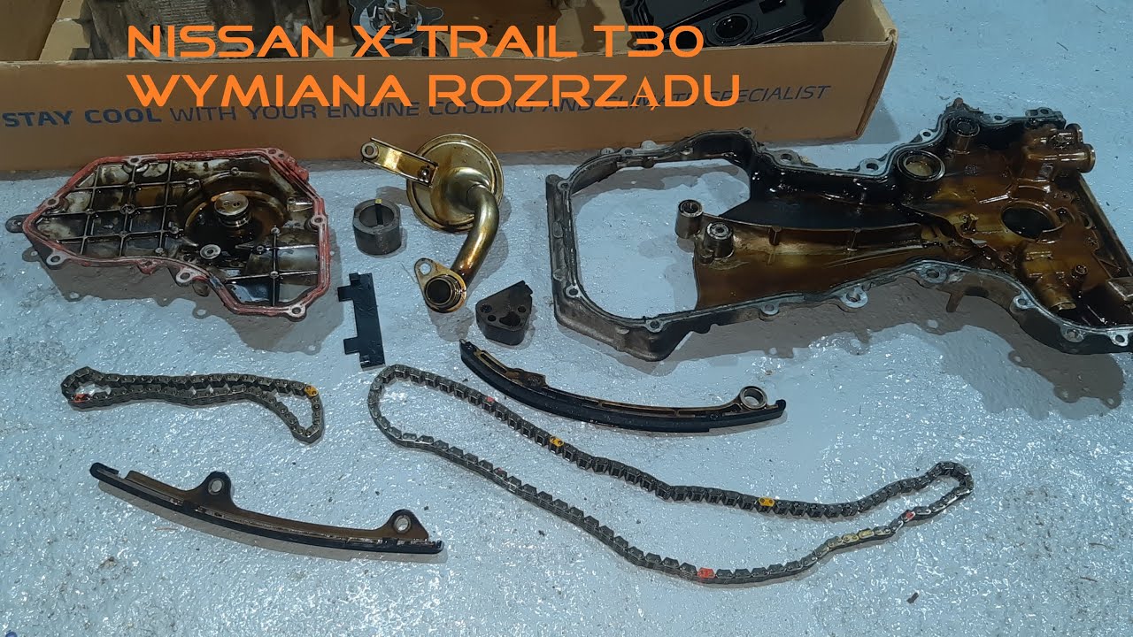 Rozrząd QR 20DE  Nissan X-trail