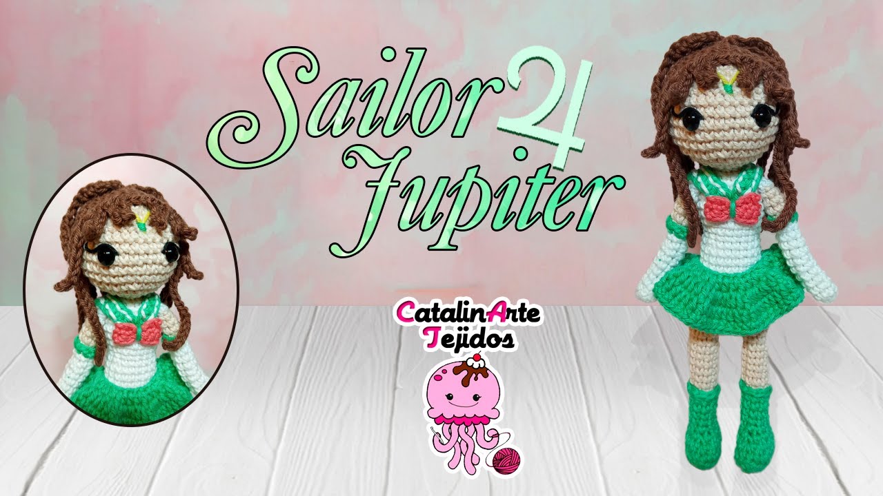 Sailor Jupiter Amigurumi | CatalinArte Tejidos