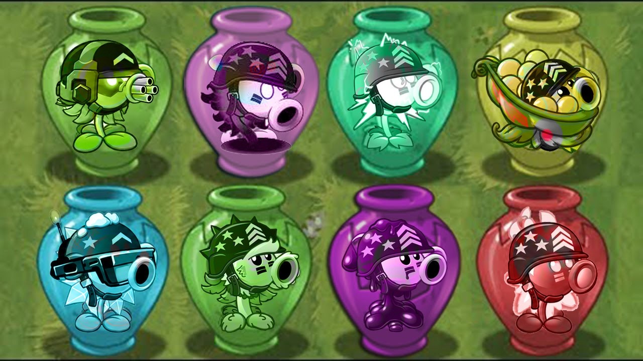 Pvz 2 Survival Vasebreaker - Every Pea & Mega Gatling Vs Gargantuar Zombies