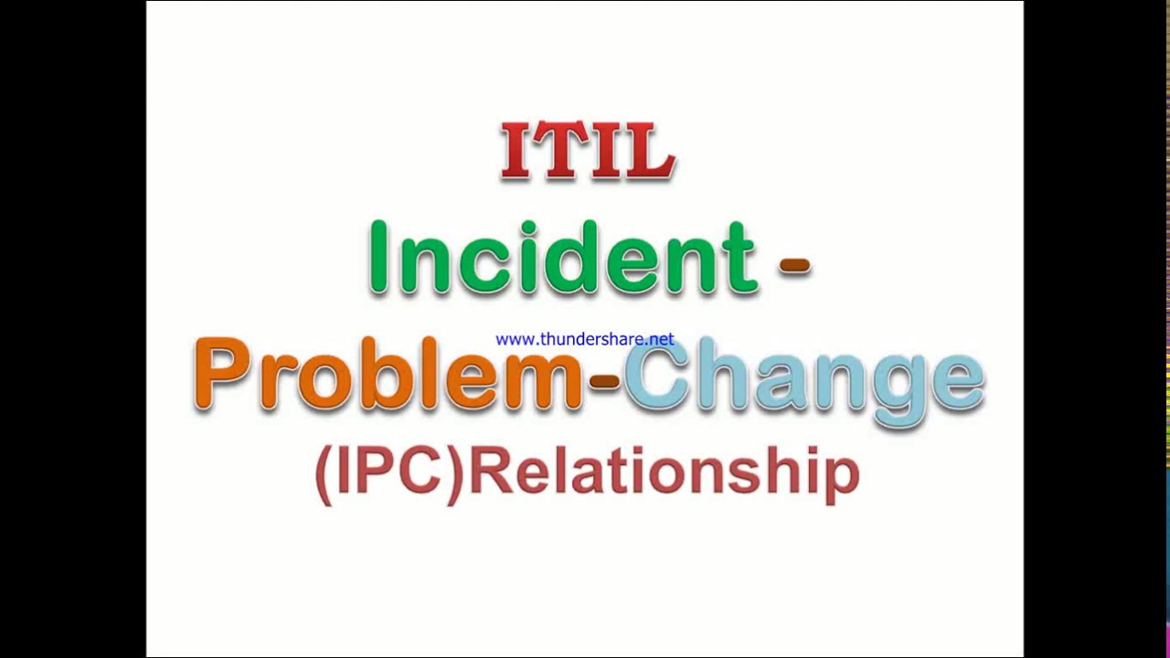 Incident-Problem-Change Relationship || ITIL || ITSM || IPC || Learn&Grow Together#WithMe