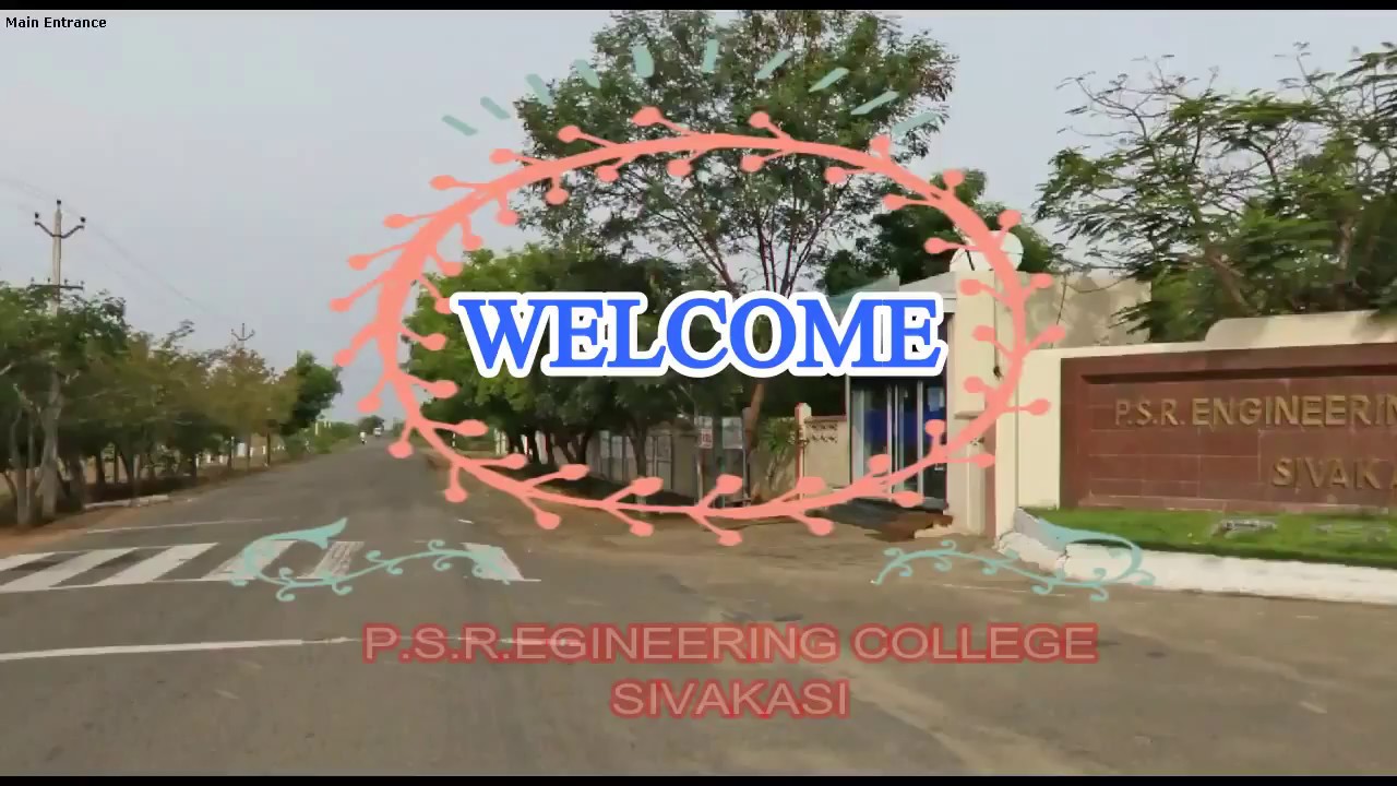PSR Engineering College, Sivakasi