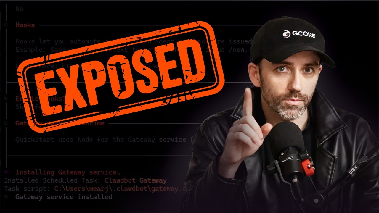 Don't Install OpenClaw Until You Watch This (Clawdbot Security Risk)