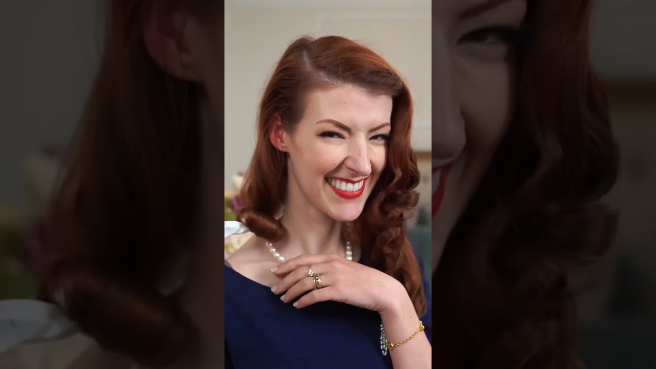 Why I vintage curl my hair&hellip;