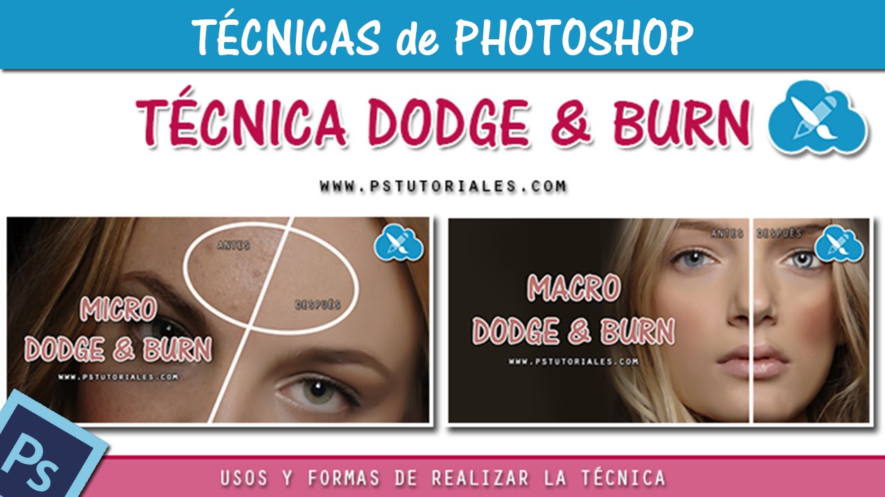 Técnica Dodge and Burn - Photoshop Tutorial Español