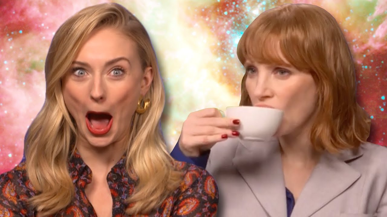 Sophie Turner & Jessica Chastain 