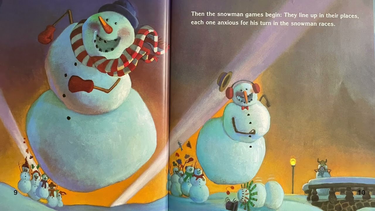 Snowman At Night written by Caralyn Buehner