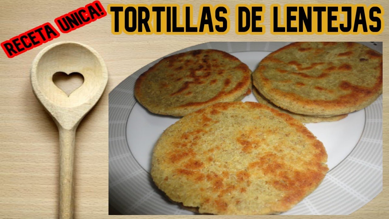 Super Receta de Tortilla de Lentejas Unica y Deliciosa