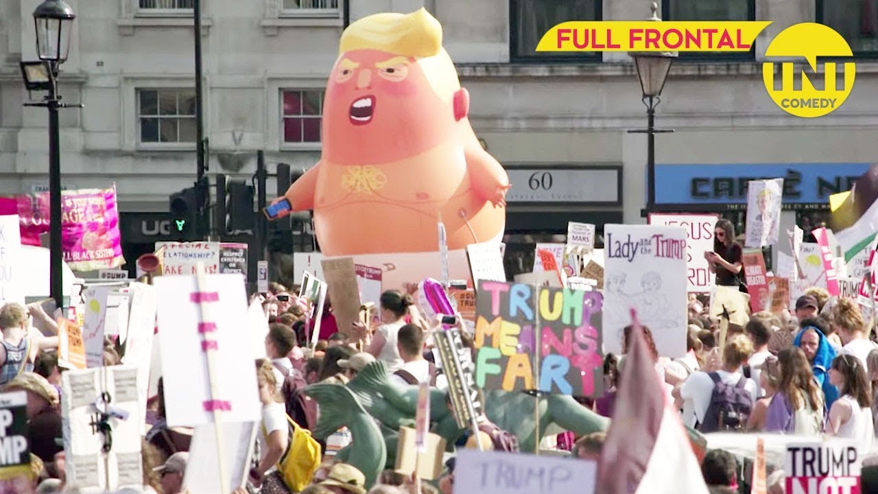 Full Frontal mit Samantha Bee | London hei&szlig;t Trump Willkommen | TNT Comedy