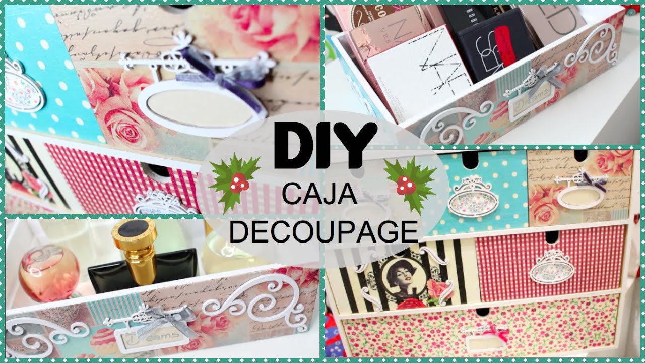 DIY Caja DECOUPAGE ⎮lunae