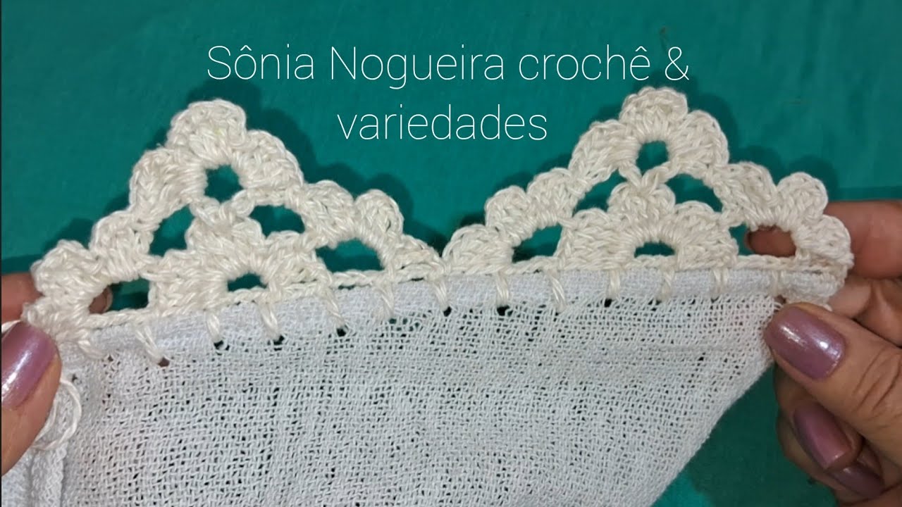 BICO EM CROCHÊ CARREIRA ÚNICA 