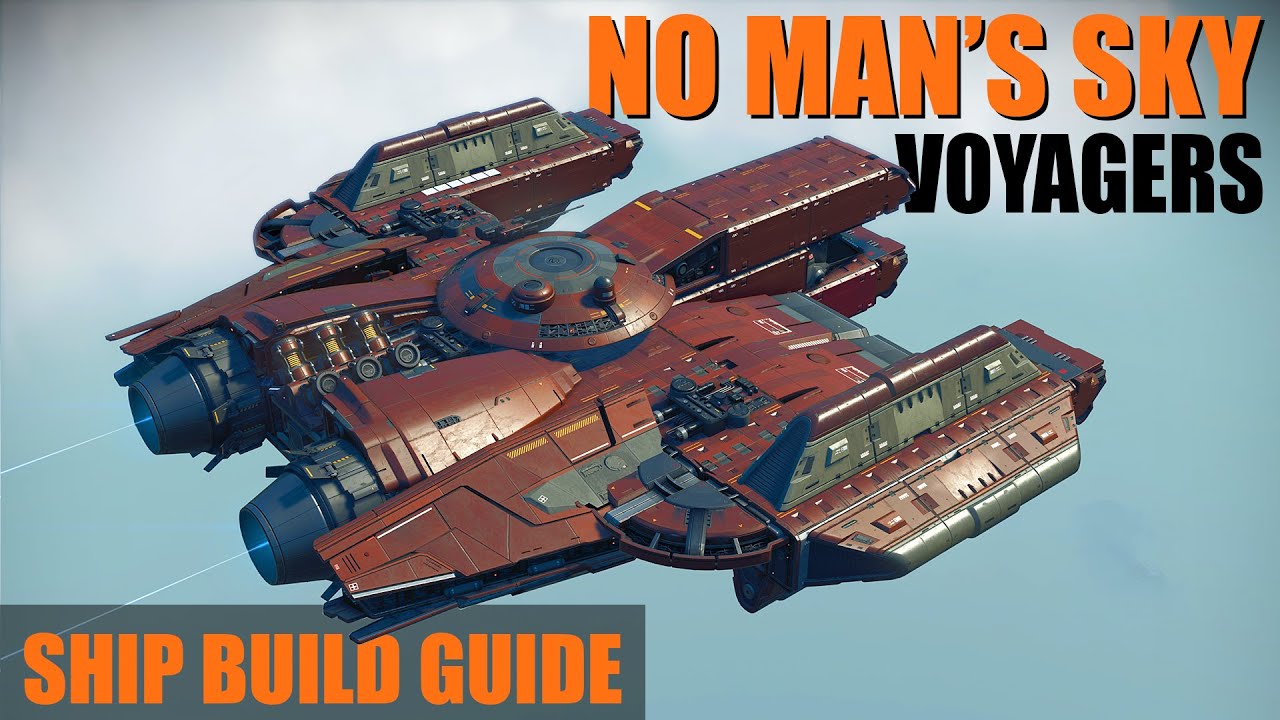 Постройте корабль класса «Корвет» в No Man's Sky | Строительство кораблей по мотивам Ebon Hawk