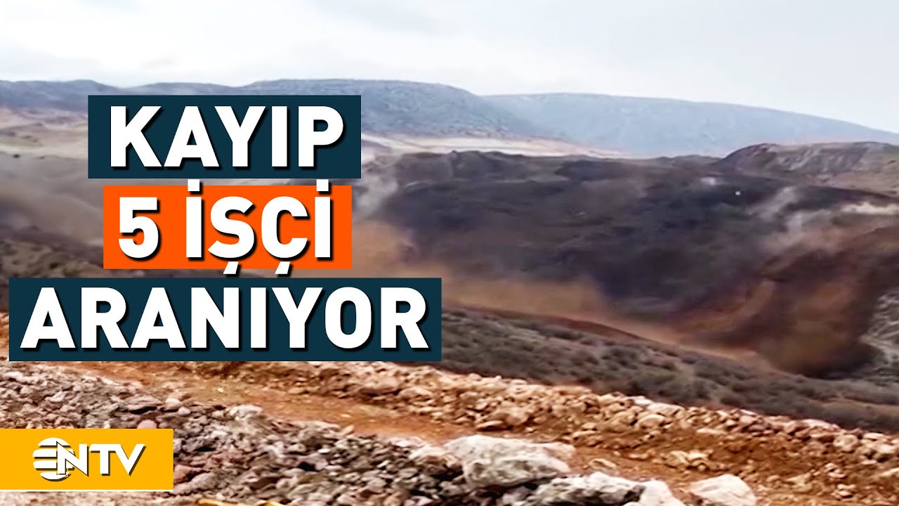 Erzincan İliç'teki Maden Faciasında Kayıp İşçiler Aranıyor | NTV