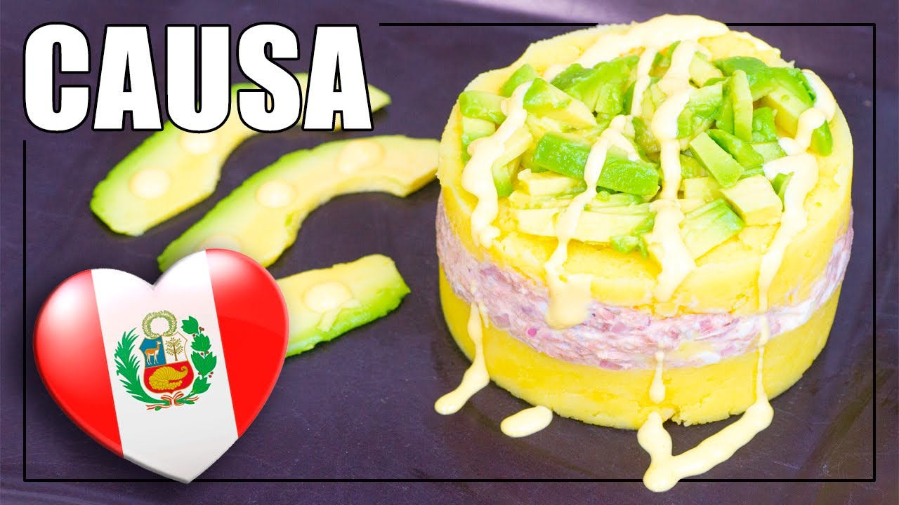Receta CAUSA LIMEÑA de atún ▶ En 5 MINUTOS ▶ Comidas de verano ✅