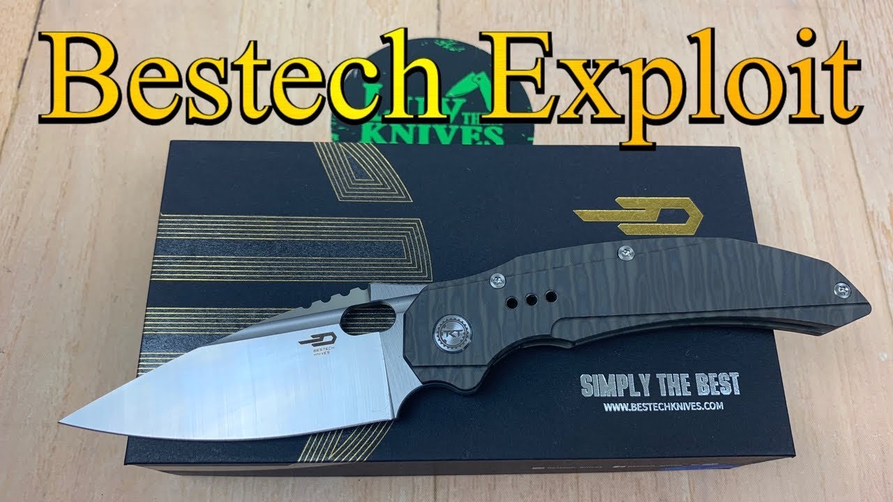 Bestech Exploit Front Flipper/ includes disassembly/ Todd Knife & Tool design !
