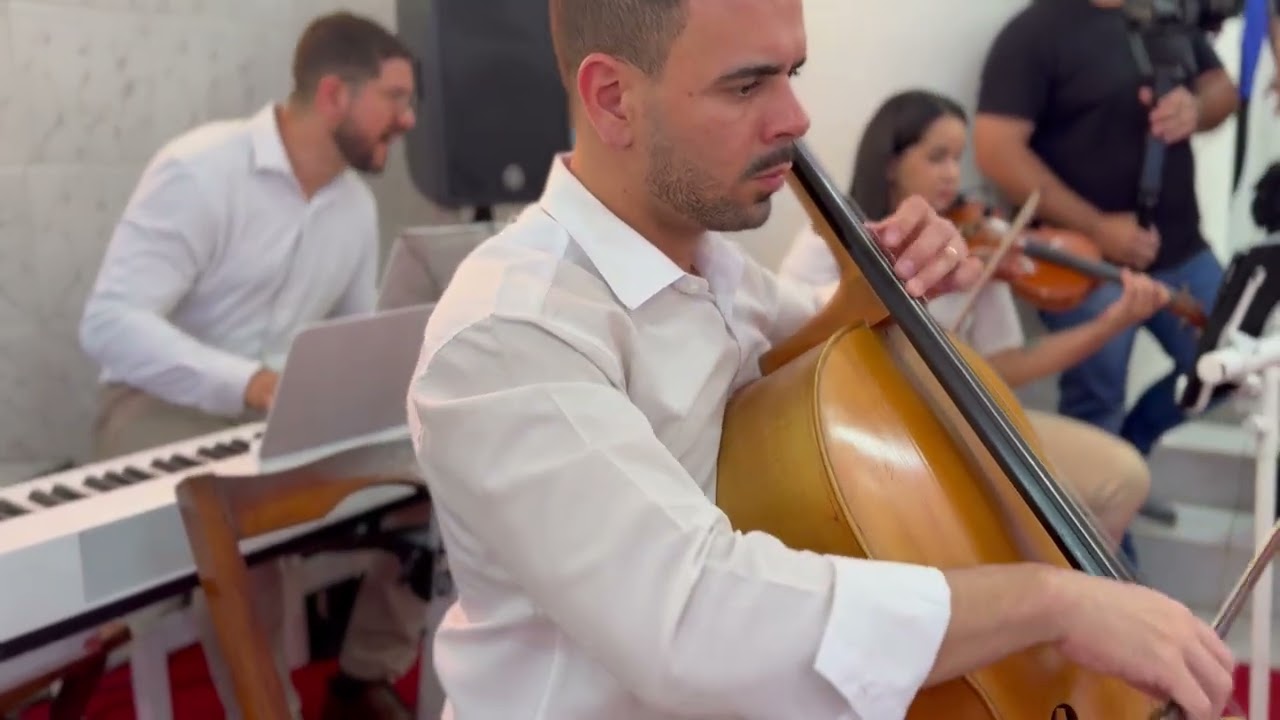 Dois Rios - Skank Instrumental | Teclado + Violino + Cello - Capela Rosa Mística Jambeiro SP