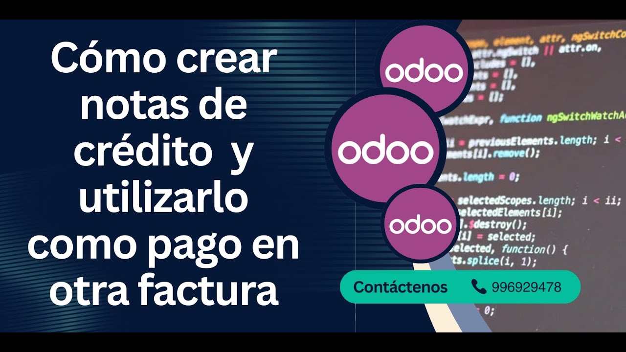 Odoo Per&uacute;: Notas de Cr&eacute;dito y Pagos Correctos | Errores Comunes y Flujo Contable Real